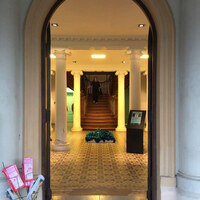 'Aguas rumorosas' en espacio de arte contemporáneo Casona de los Olivera, en el marco de la muestra colectiva 'La noche'.