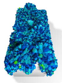 Detalle de la obra 'Aguas rumorosas'.