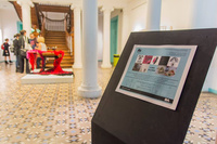 Inauguración de la muestra colectiva 'El nudo de la trama'.