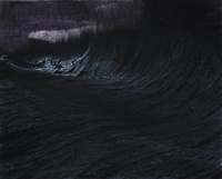 Pintura de técnica mixta por la artista visual Eugenia Demarchi.